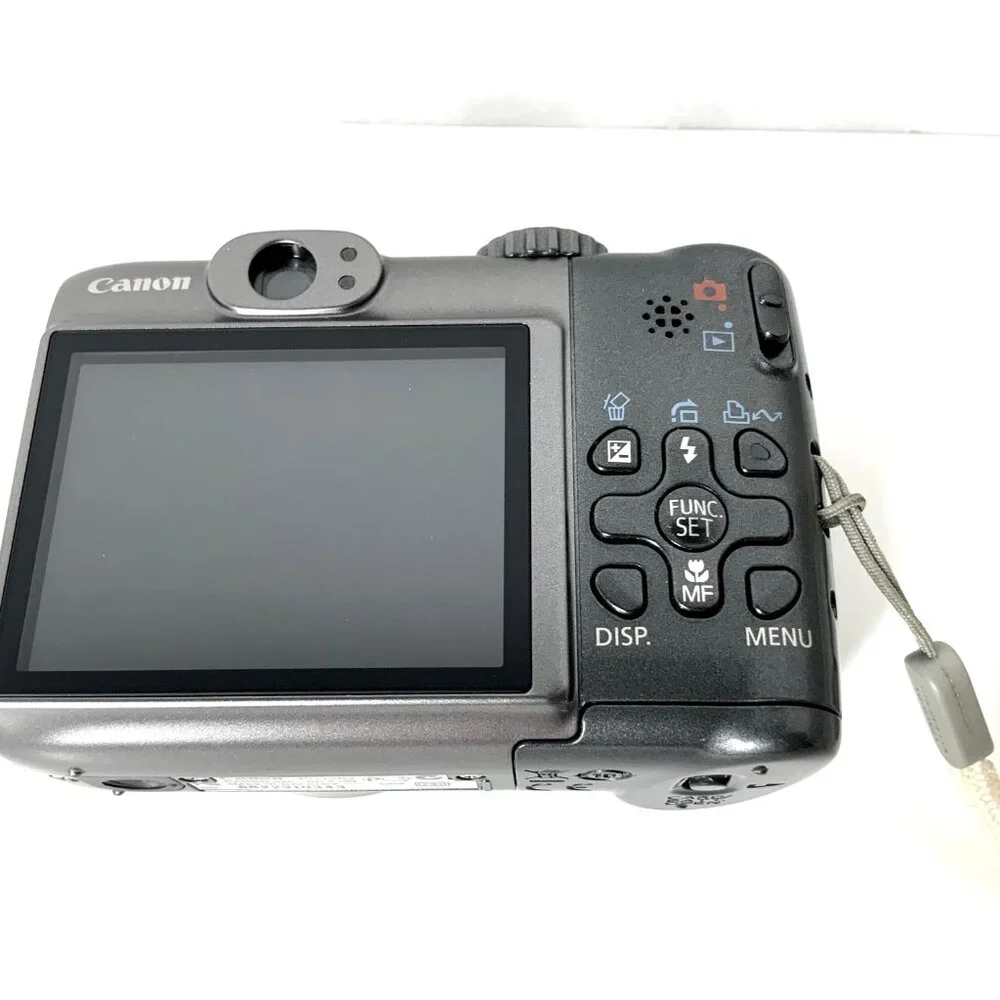 Canon PowerShot A590 IS 8MP Digital Camera 4x Zoom Tested Works Y2K Digicam